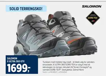 Sport 1 SALOMON X ULTRA 360 GTX tilbud