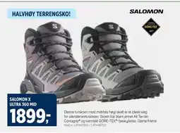 Sport 1 SALOMON X ULTRA 360 MID tilbud