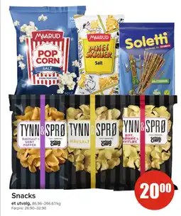 Spar Snacks tilbud