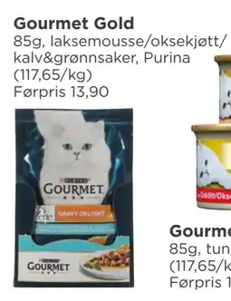 Meny Gourmet Gold tilbud