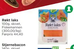 Meny Røkt laks tilbud