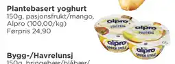 Meny Plantebasert yoghurt tilbud