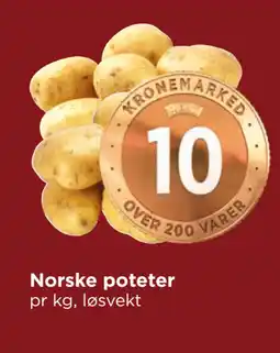 Meny Norske poteter tilbud