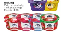 Meny Rislunsj tilbud