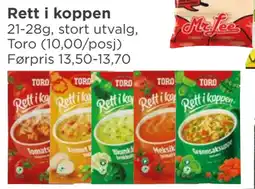 Meny Rett i koppen tilbud