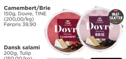 Meny Camembert/Brie tilbud