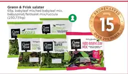 Meny Grønn & Frisk salater tilbud