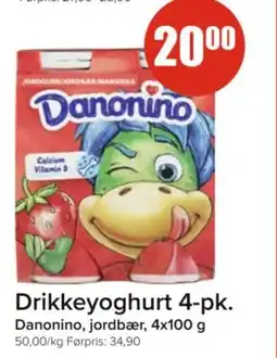 Spar Drikkeyoghurt 4-pk. tilbud