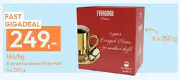 Gigaboks Evergood classic filtermalt tilbud