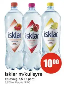 Spar Isklar m/kullsyre tilbud