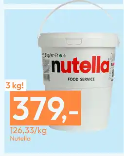 Gigaboks Nutella tilbud