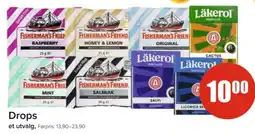Spar Drops et utvalg, tilbud