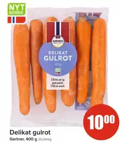 Spar Delikat gulrot Gartner, 400 g tilbud