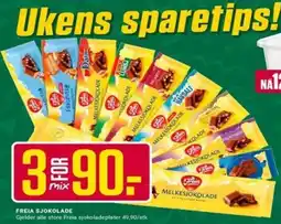 Europris FREIA SJOKOLADE tilbud