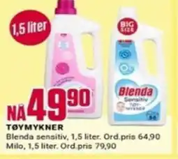 Europris TØYMYKNER tilbud