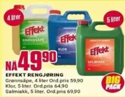 Europris EFFEKT RENGJØRING tilbud