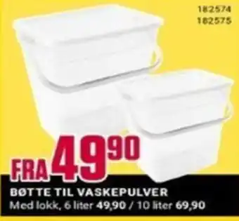 Europris BØTTE TIL VASKEPULVER tilbud