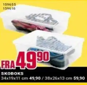 Europris SKOBOKS tilbud