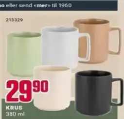 Europris KRUS 380 ml tilbud