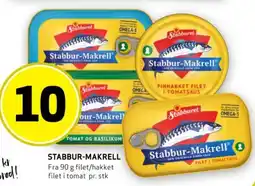 Bunnpris STABBUR-MAKRELL tilbud