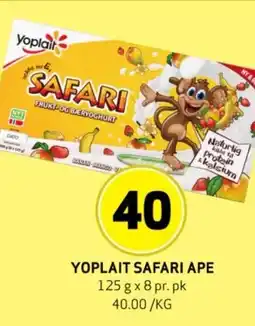 Bunnpris YOPLAIT SAFARI APE tilbud