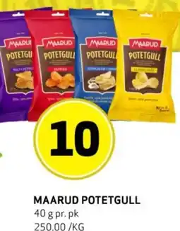 Bunnpris MAARUD POTETGULL tilbud