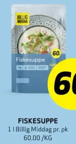 Bunnpris FISKESUPPE tilbud