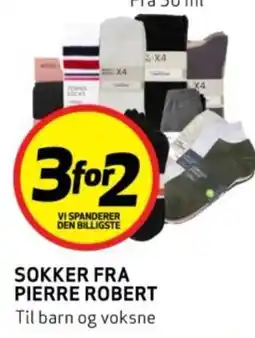 Bunnpris SOKKER FRA PIERRE ROBERT tilbud