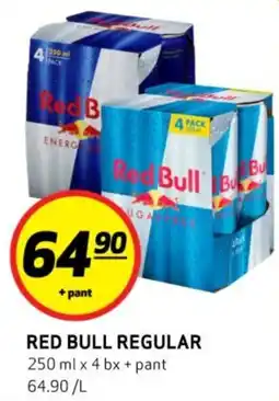 Bunnpris RED BULL REGULAR tilbud