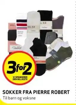 Bunnpris SOKKER FRA PIERRE ROBERT tilbud