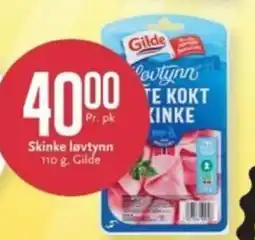 CC Mat Skinke løvtynn 110 g, Gilde tilbud