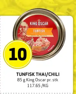 Bunnpris TUNFISK THAI/CHILI tilbud