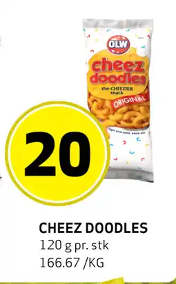 Bunnpris CHEEZ DOODLES tilbud