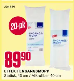 Europris EFFEKT ENGANGSMOPP tilbud