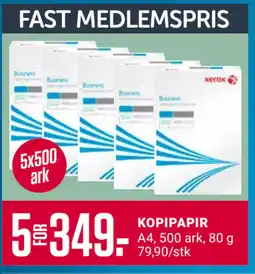 Europris KOPIPAPIR tilbud