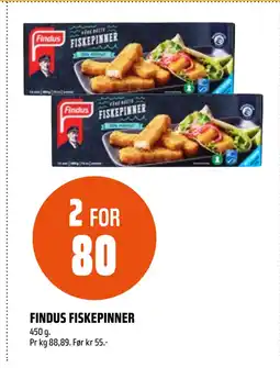 Coop Obs FINDUS FISKEPINNER tilbud