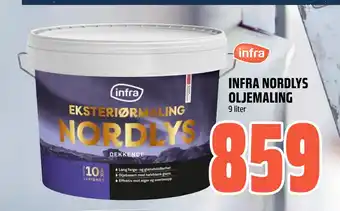 Coop Obs INFRA NORDLYS OLJEMALING tilbud