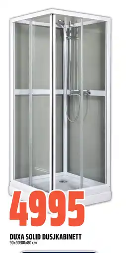 Coop Obs DUXA SOLID DUSJKABINETT tilbud