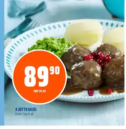Coop Obs KJØTTKAKER tilbud