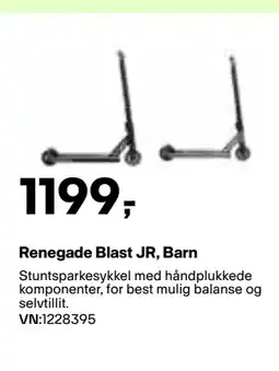 XXL Sport Renegade Blast JR, Barn tilbud