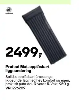 XXL Sport Protect Mat, opplåsbart liggeunderlag tilbud