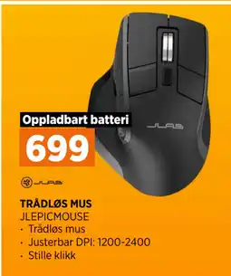 POWER TRÅDLØS MUS tilbud