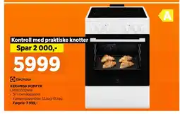 POWER KERAMISK KOMFYR tilbud