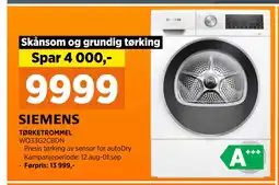 POWER TØRKETROMMEL tilbud