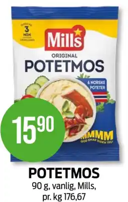 Kiwi Mills potetmos tilbud