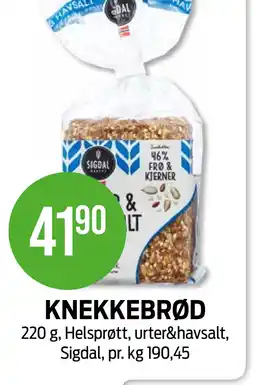 Kiwi KNEKKEBRØD tilbud