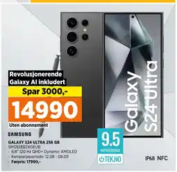 POWER GALAXY S24 ULTRA 256 GB tilbud