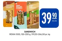 Rema 1000 SANDWICH tilbud
