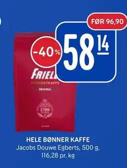 Rema 1000 HELE BØNNER KAFFE tilbud