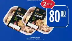 Rema 1000 SCAMPI M/HVITLØK tilbud